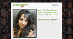 Desktop Screenshot of christiandatinglove.com